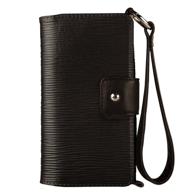 Lola XO - iPhone 7 Plus Wallet leather wristlet case