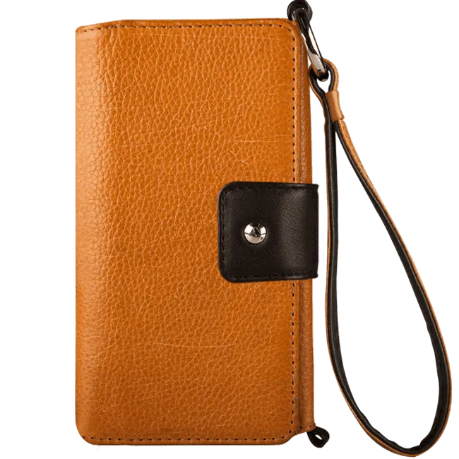 Lola XO - iPhone 7 Plus Wallet leather wristlet case