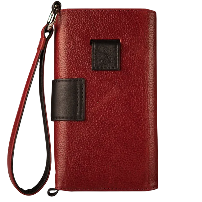 Lola XO - iPhone 7 Plus Wallet leather wristlet case