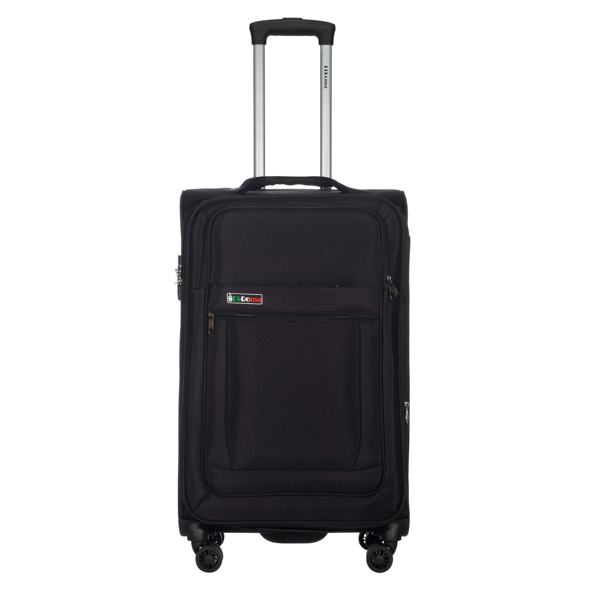 Luca Collection Black luggage Set 3pc(20/26/30") Suitcase