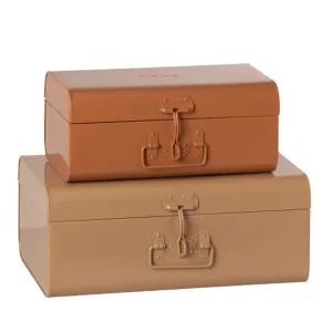 Maileg Storage Suitcase Set - Powder/Rose