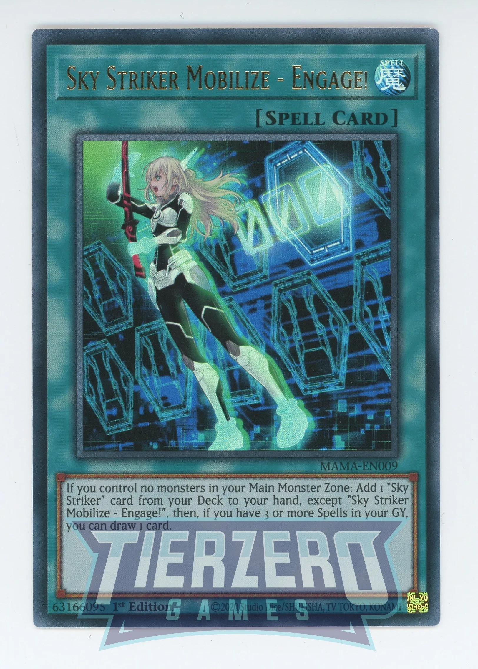 MAMA-EN009 - Sky Striker Mobilize - Engage! - Ultra Rare - Normal Spell - Magnificent Mavens