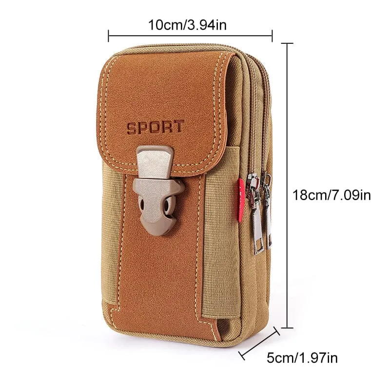 Men's Mobile Phone Sports Bag