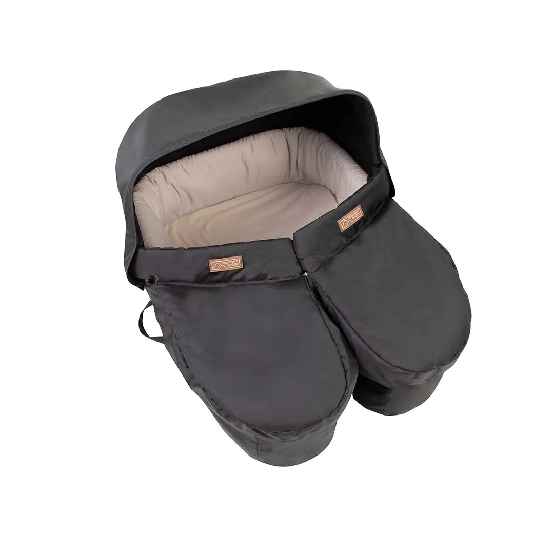 Mountain Buggy Twin Carrycot Plus - Black