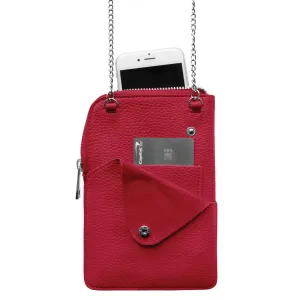 NCAA Oklahoma Sooners Pebble Smart Purse  Dark Red