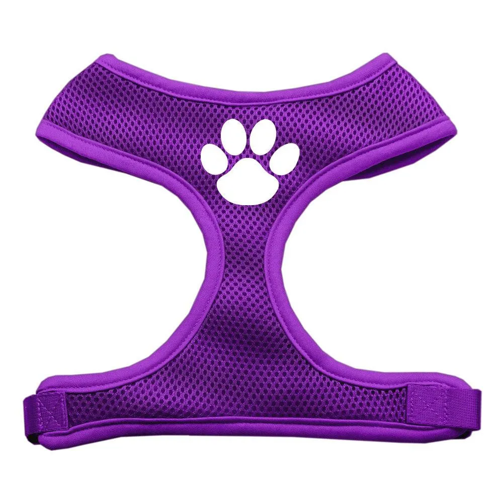 Paw Design Soft Mesh Harnesses Purple Medium