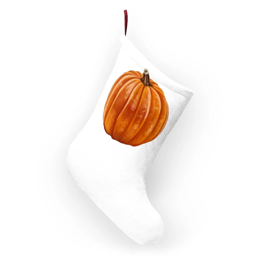 Pumpkin Christmas Stockings