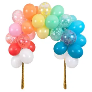 Rainbow Balloon Arch Kit (set of 40 balloons)