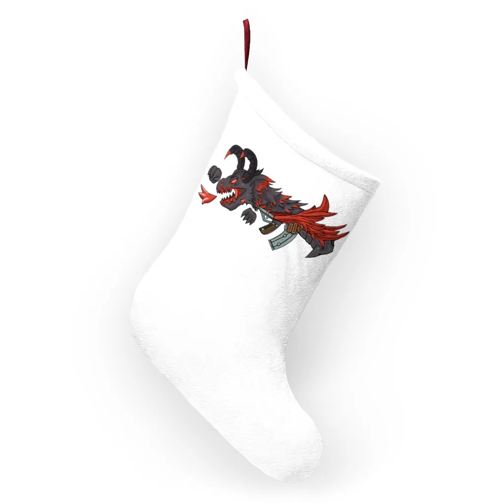 Red Black Dragon Gun Christmas Stockings