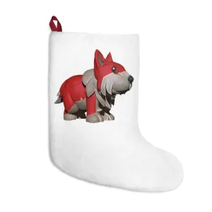 Red Dog Christmas Stockings