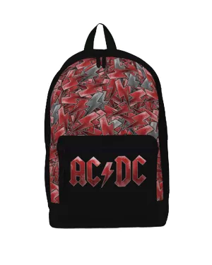 Rocksax AC/DC Backpack - Logo All Over Print