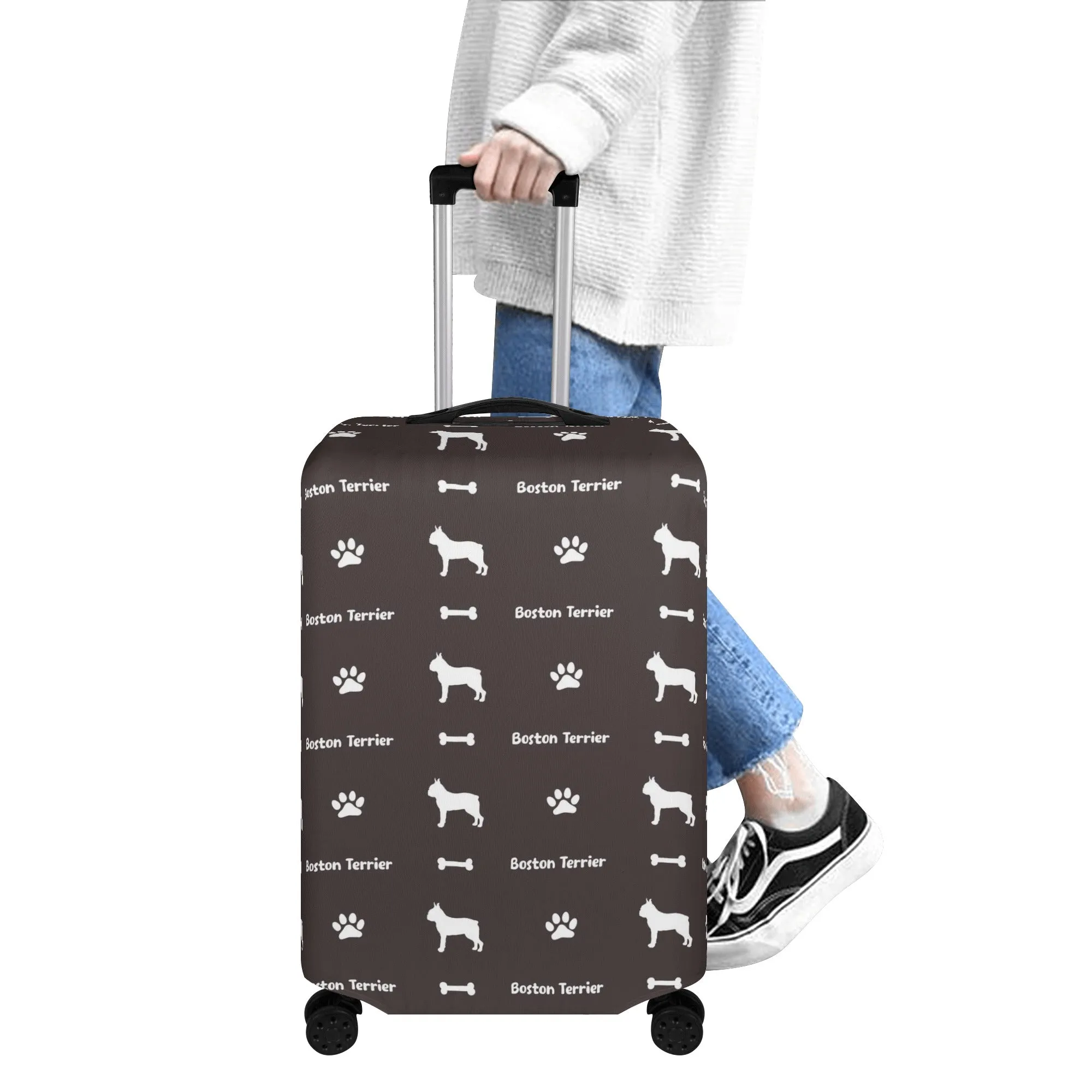 Rosie  - Luggage Cover for Boston Terrier lovers