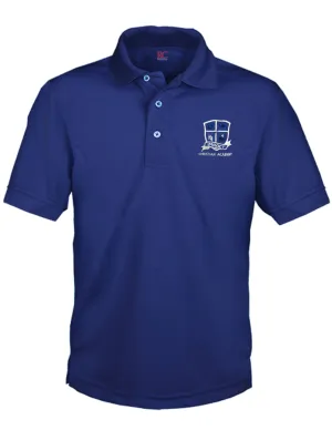 Royal Moisture-Wick Polo Shirt