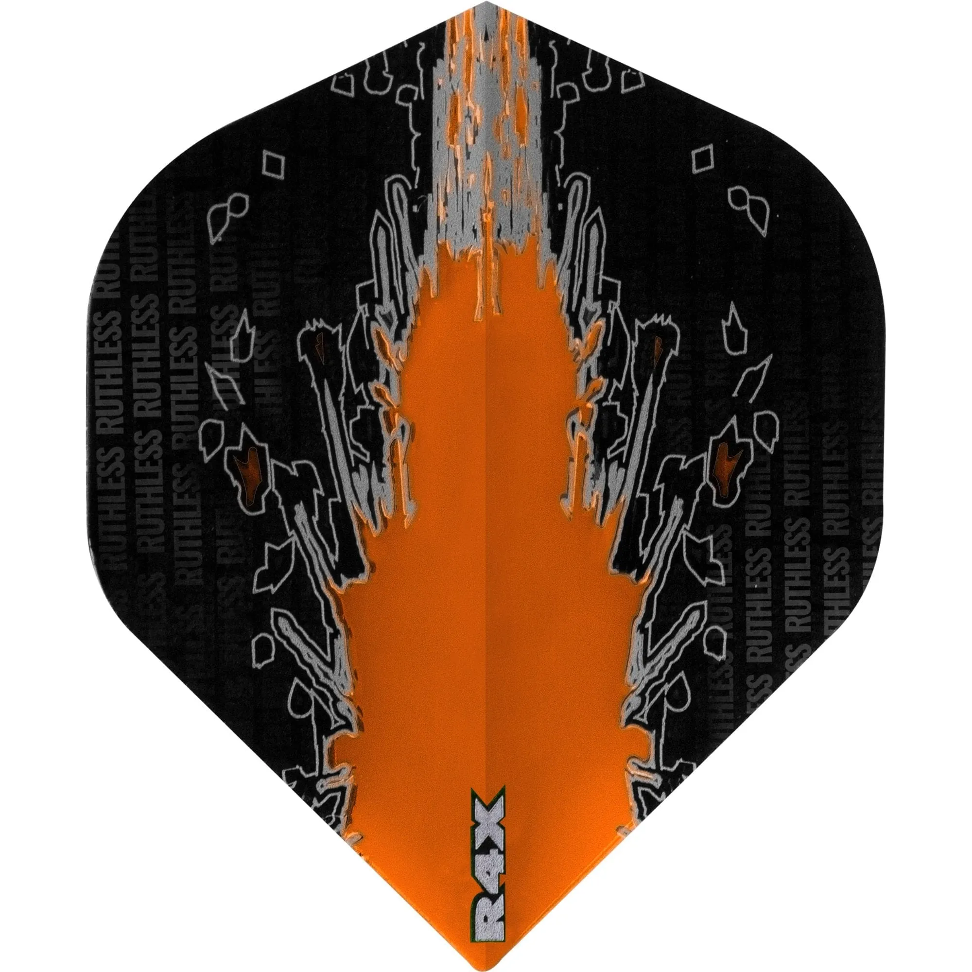 *Ruthless - High Impact - Dart Flights - 100 Micron - No2 - Std