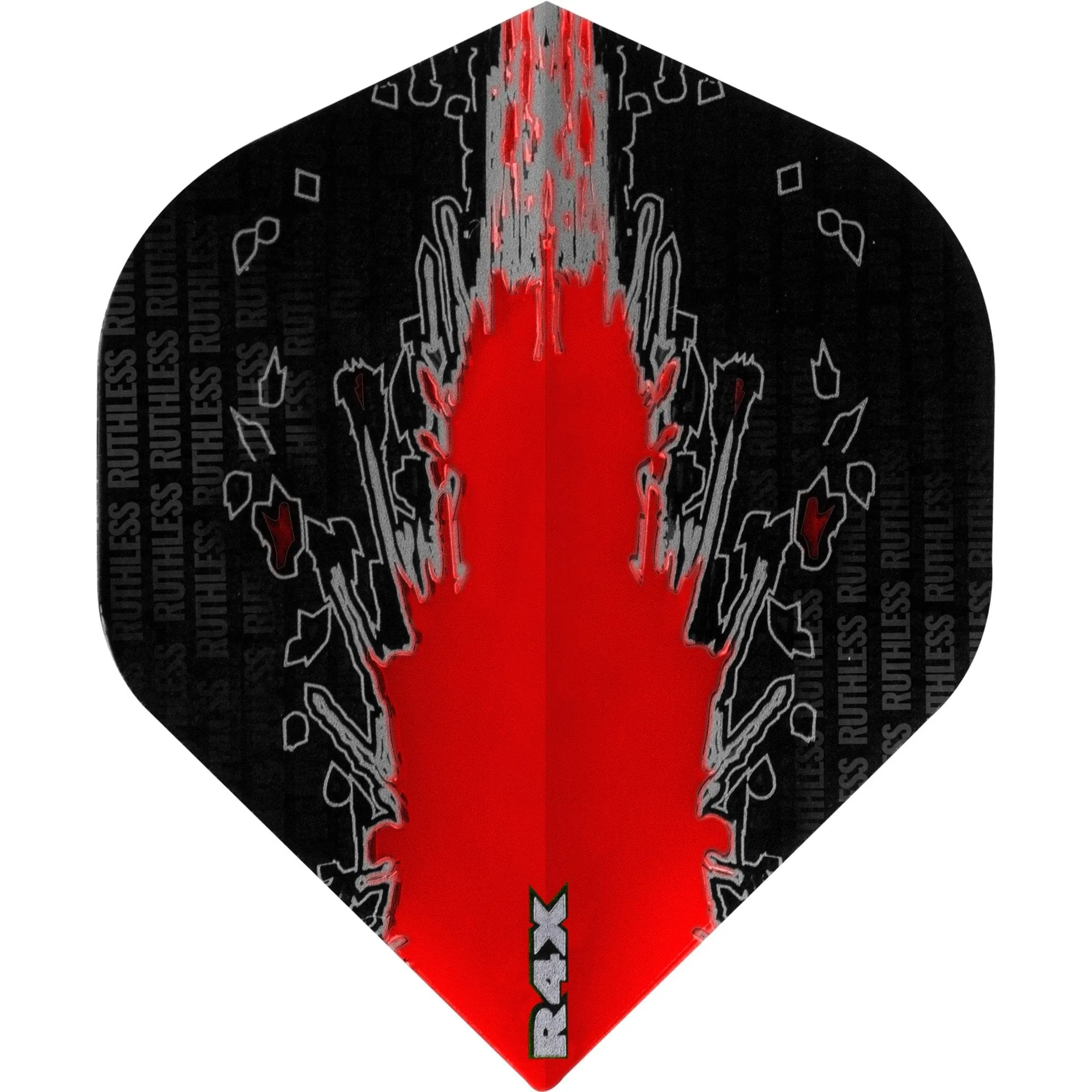 *Ruthless - High Impact - Dart Flights - 100 Micron - No2 - Std