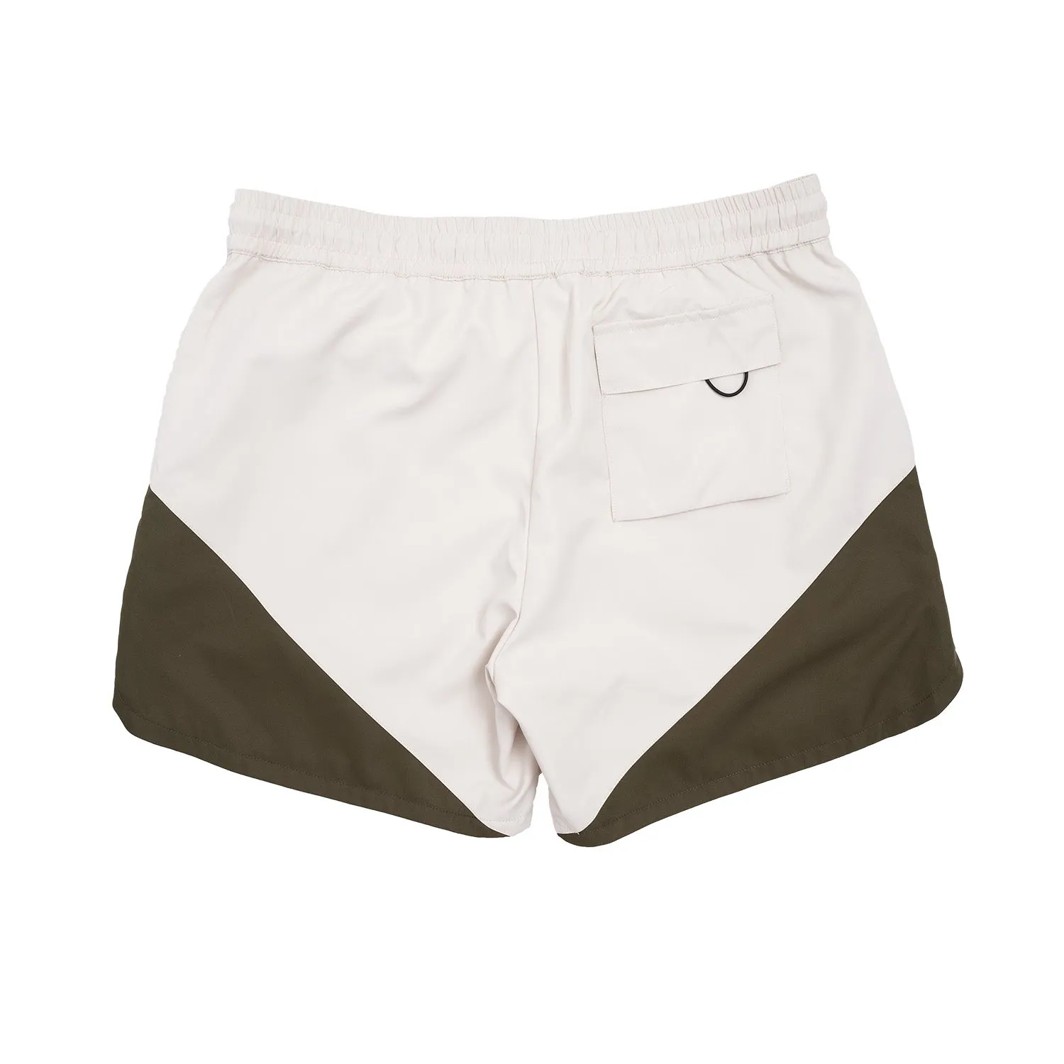 Sail Shorts (Cream/Green)