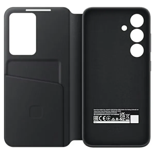 Samsung Smart View Wallet Case for Galaxy S24 - Black | EF-ZS921CBEGWW