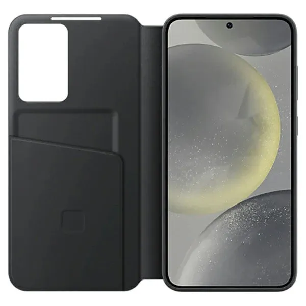 Samsung Smart View Wallet Case for Galaxy S24 Plus - Black | EF-ZS926CBEGWW