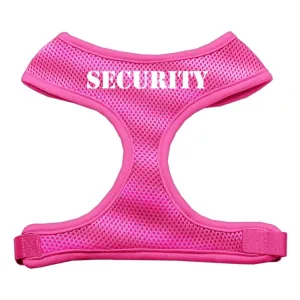 Security Design Soft Mesh Harnesses Pink Extra Large