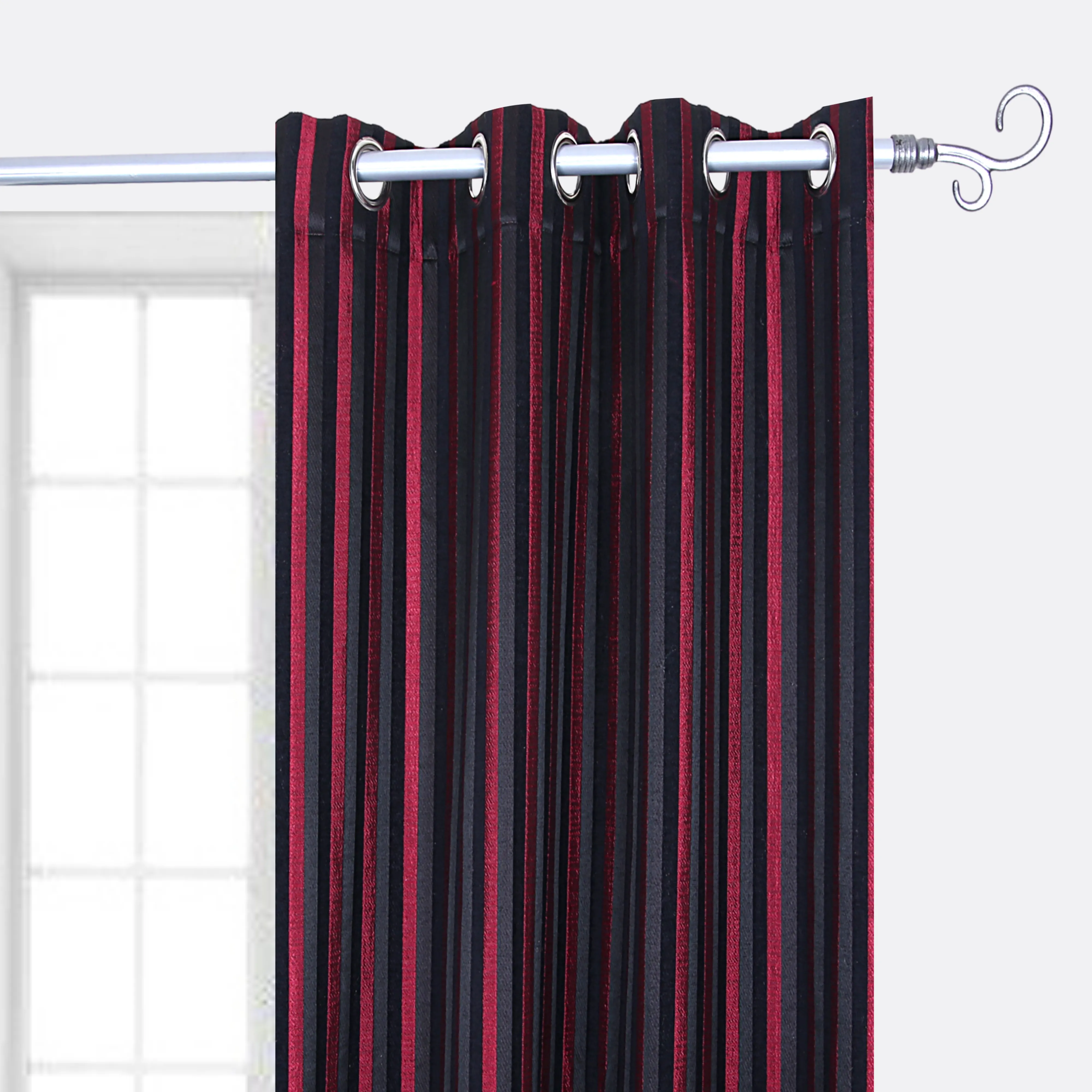 Self Textured Striking curtain