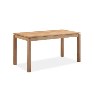 Settle Office Desk - Oak