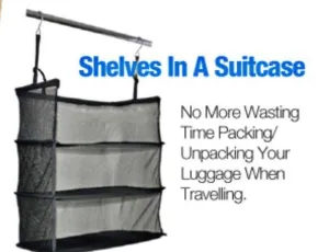 Shelves In A Suitcase