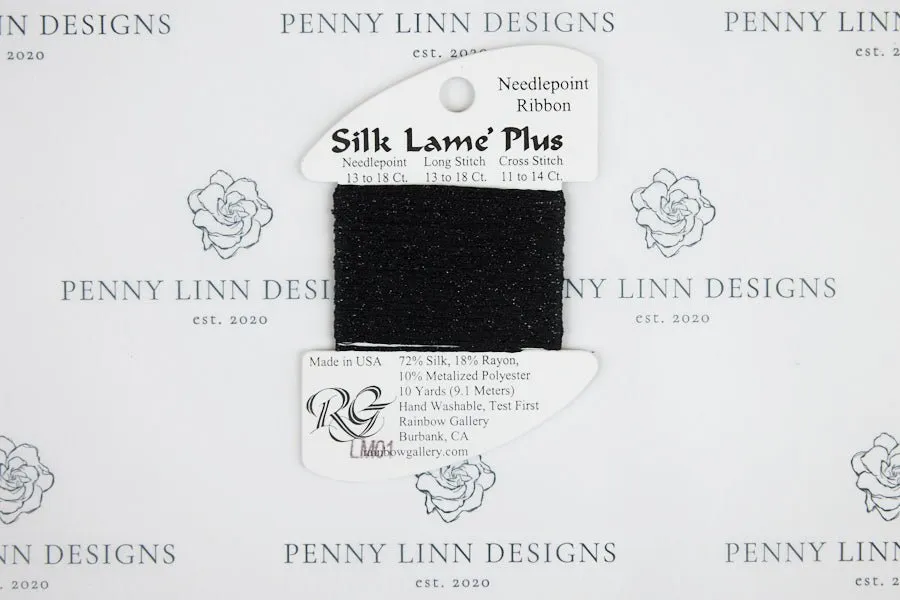 Silk Lamé Plus LM01 Black