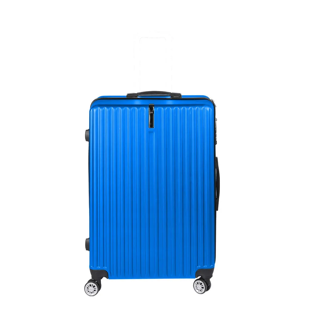 Slimbridge 20" Carry On Luggage Suitcase Blue 20 inch