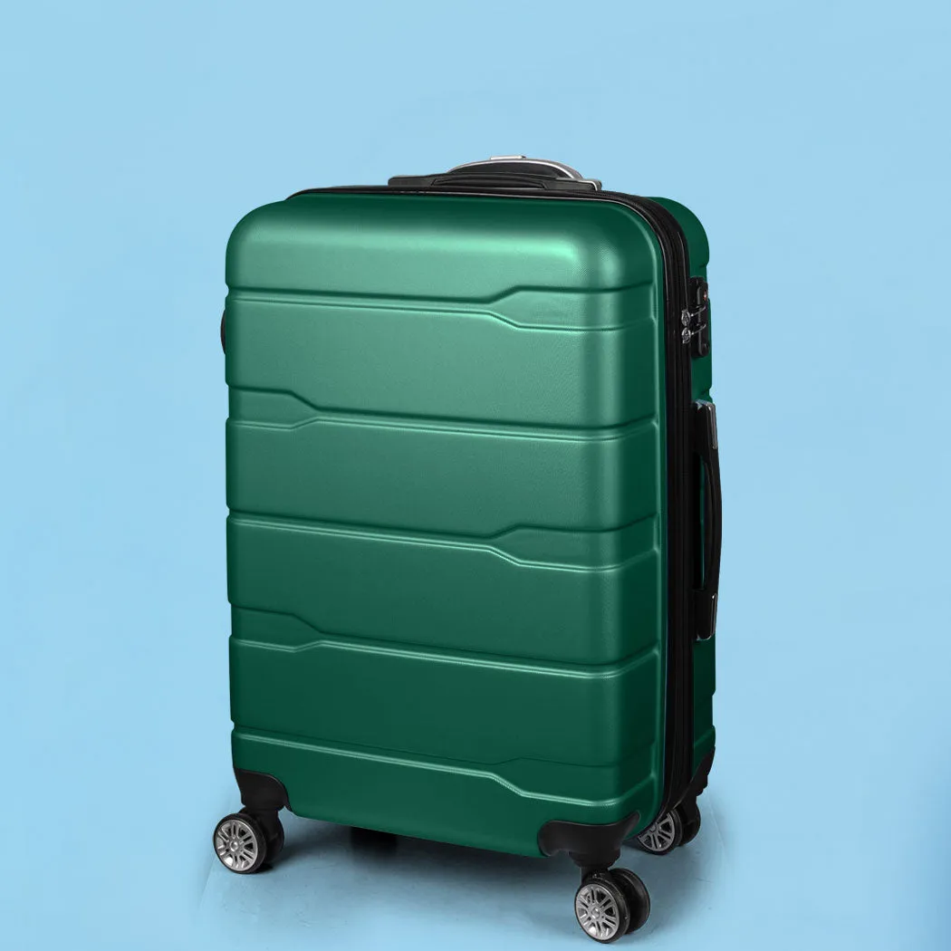 Slimbridge 28" Inch Expandable Luggage Green 28 inch