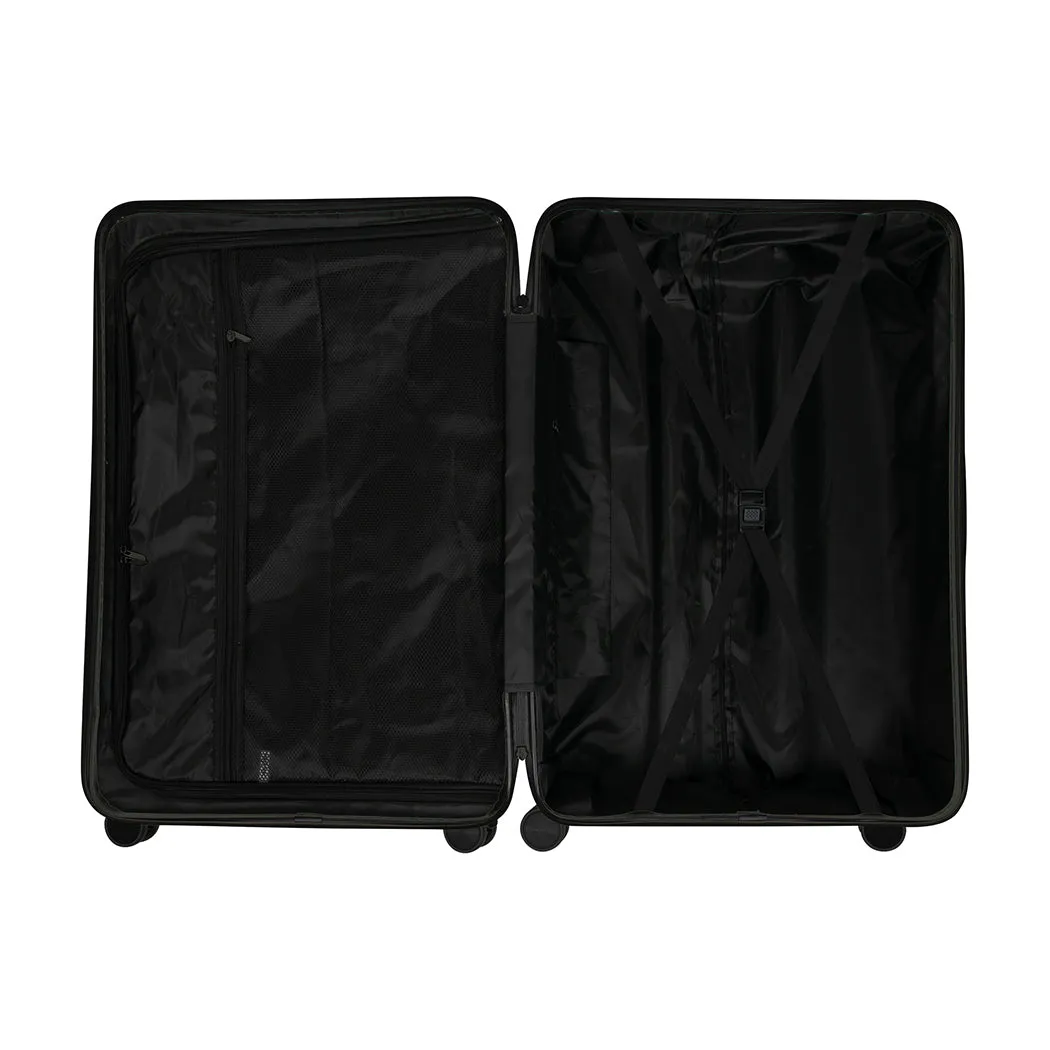 Slimbridge Luggage Suitcase Trolley Black 2pc 14" 20"