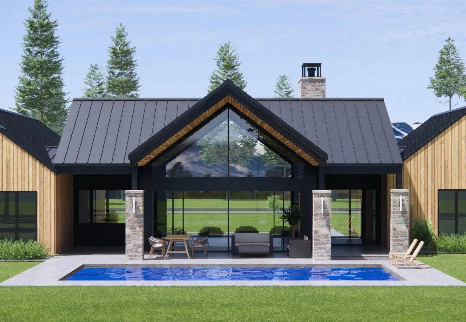 Spacious 4-Bedroom Plan with Dual Garage and Expansive Outdoor Living