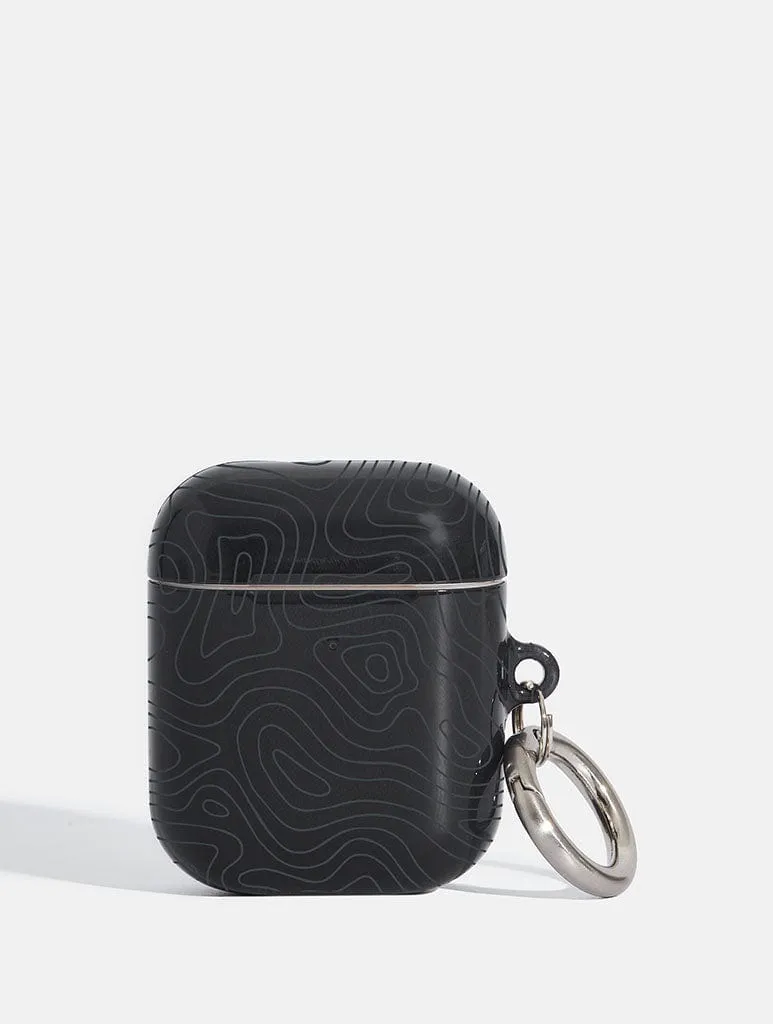 Squiggle Lines AirPods Case