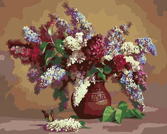 Striking Flowers - Paint by Numbers Kit