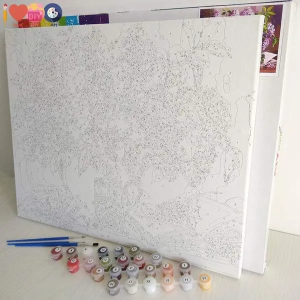 Striking Flowers - Paint by Numbers Kit