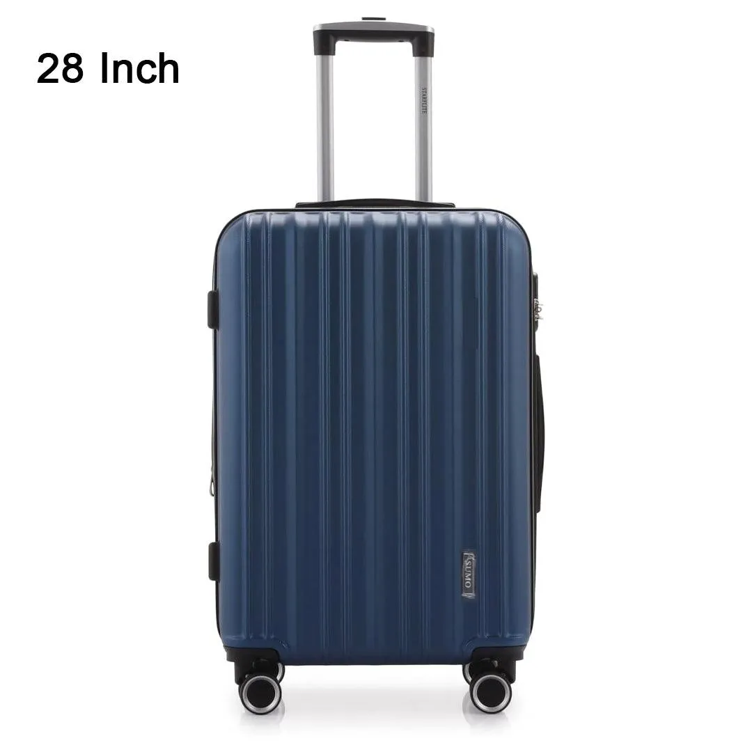 Sumo Luggage Bag Cabin Size Luggage Trolly - Navy (Set Of 3)