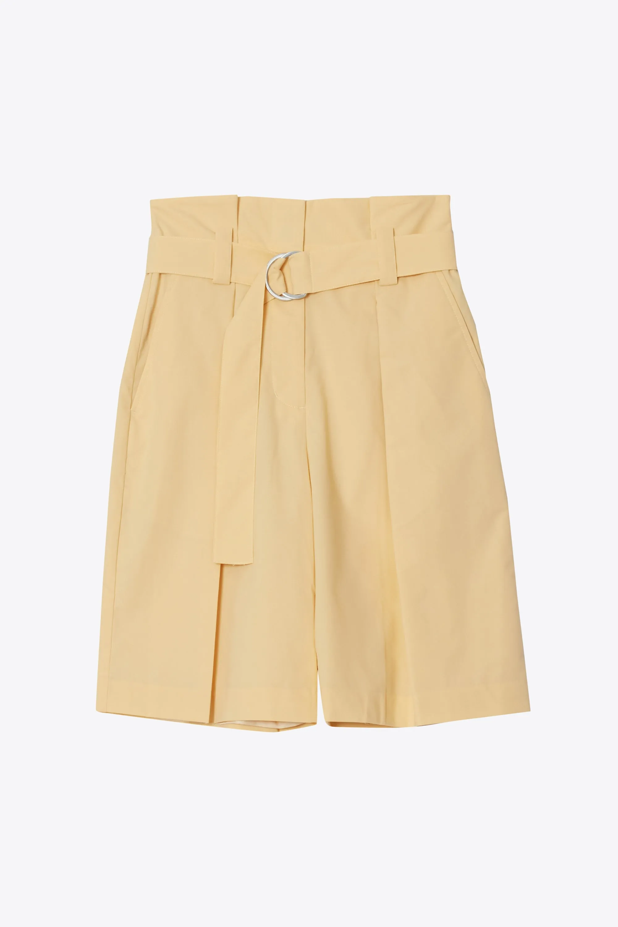 Tailored Paper Bag Waist Shorts