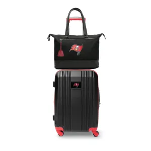 Tampa Bay Buccaneers Premium Laptop Tote Bag and Luggage Set