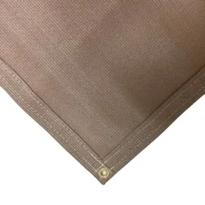 Tan 86% Super Shade Mesh Tarp 14' x 20'