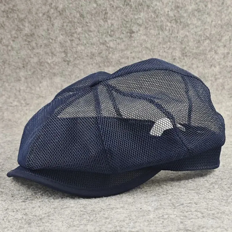 TEEK - Octagonal Mesh Newsboy Cap