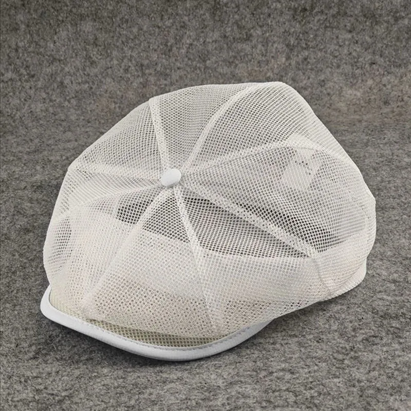 TEEK - Octagonal Mesh Newsboy Cap