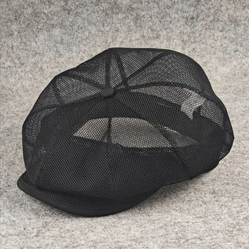 TEEK - Octagonal Mesh Newsboy Cap