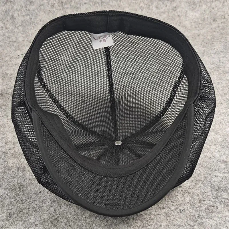 TEEK - Octagonal Mesh Newsboy Cap