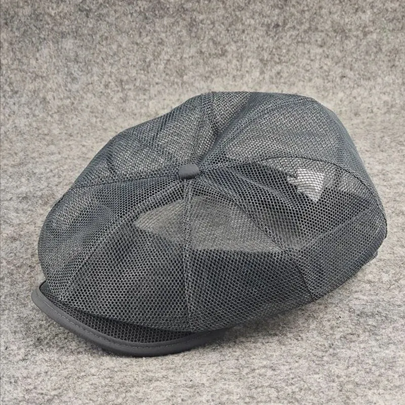 TEEK - Octagonal Mesh Newsboy Cap