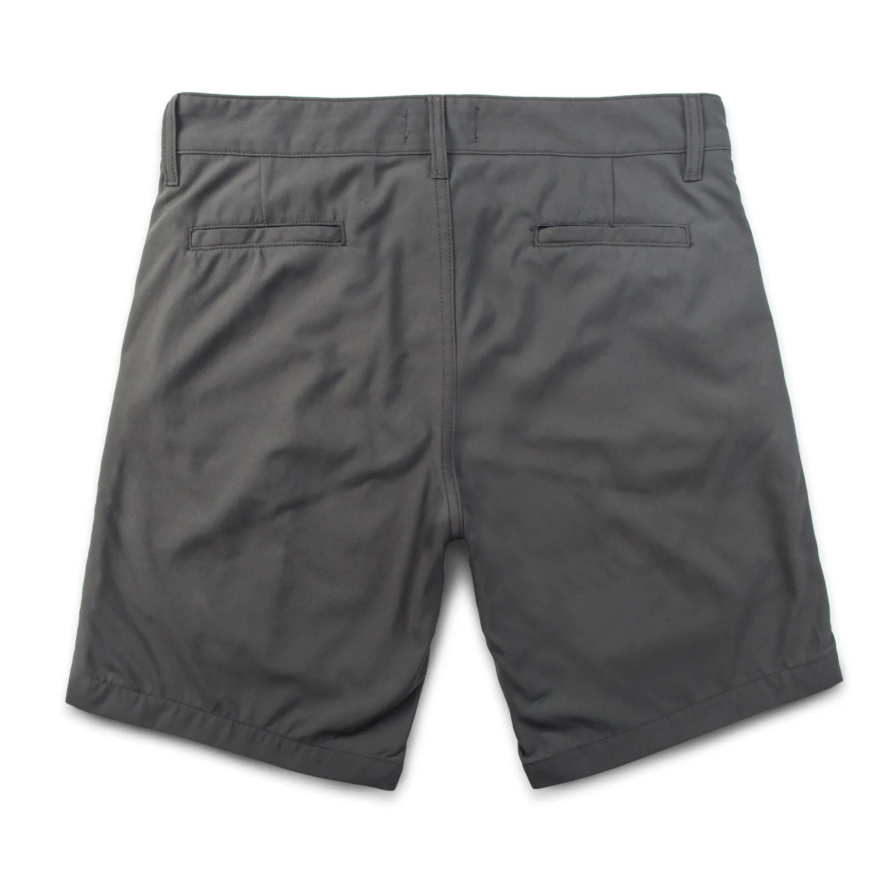 The Travel Short in Charcoal