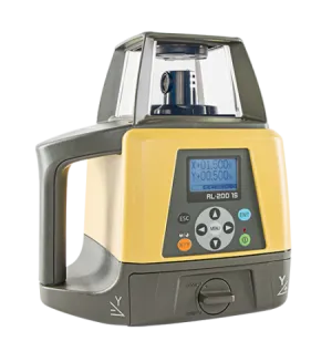 Topcon RL-200 2S Dual Grade Rotary Laser (Rechargeable STANDARD - LS-80 Receiver & Remote Control)