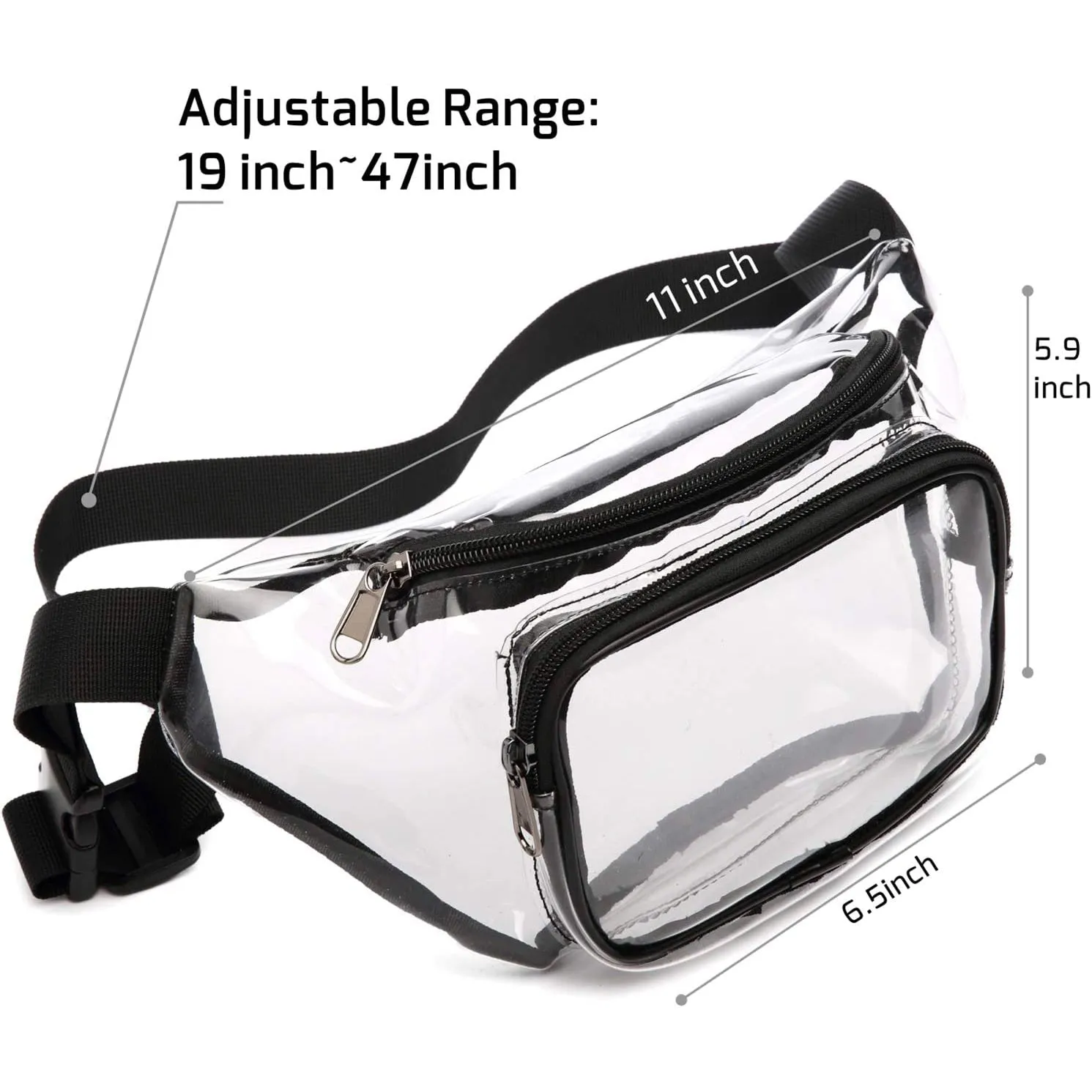 Transparent Waterproof Waist Bag