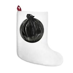 Trash Bag Christmas Stockings