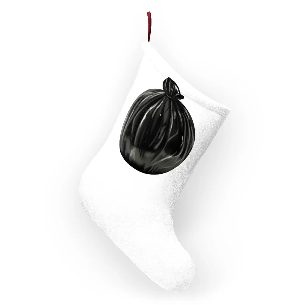 Trash Bag Christmas Stockings