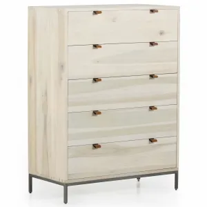 Trey 5 Drawer Dresser, Dove