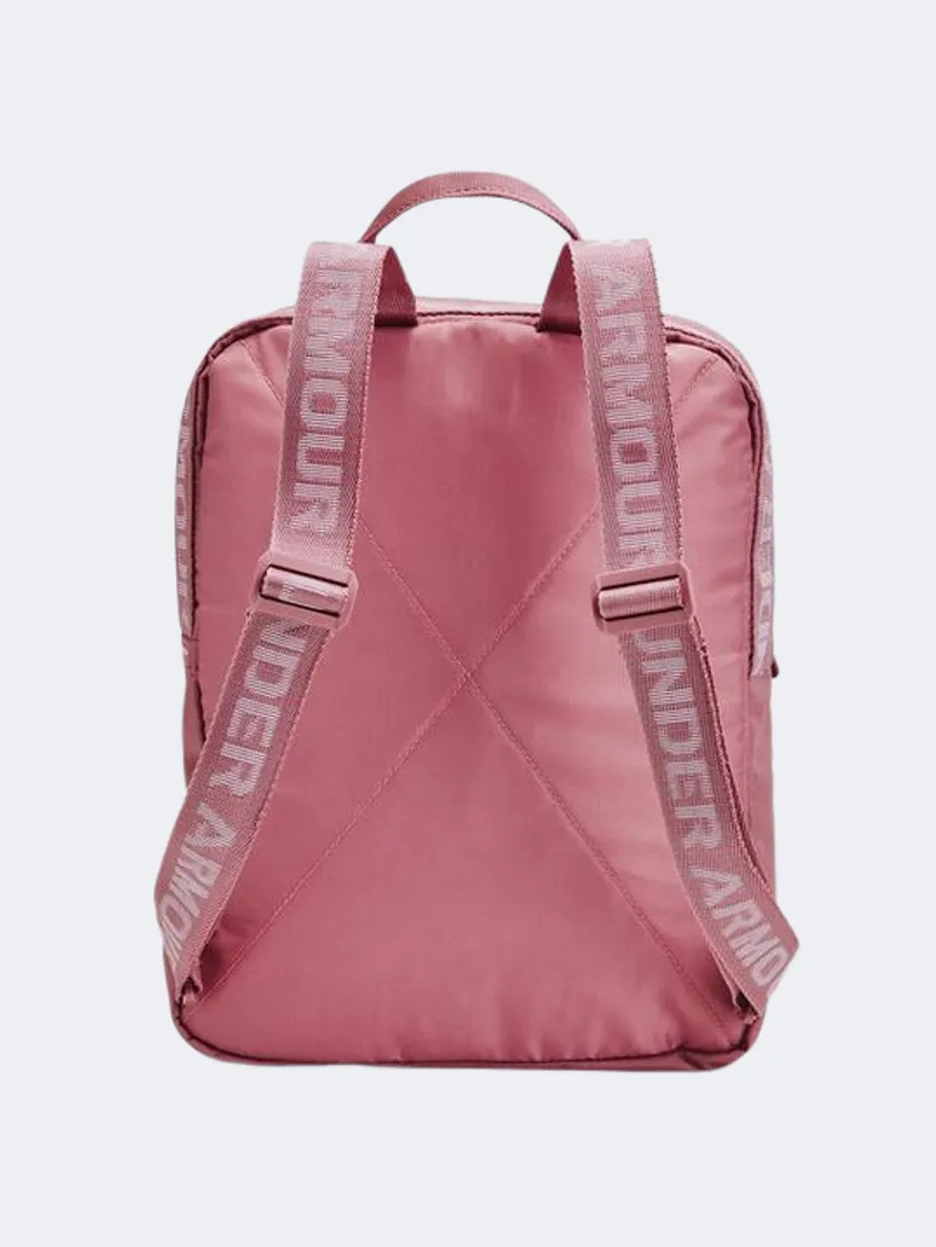 Under Armour Loudon Backpack Small Unisex Training Bag Pink/White